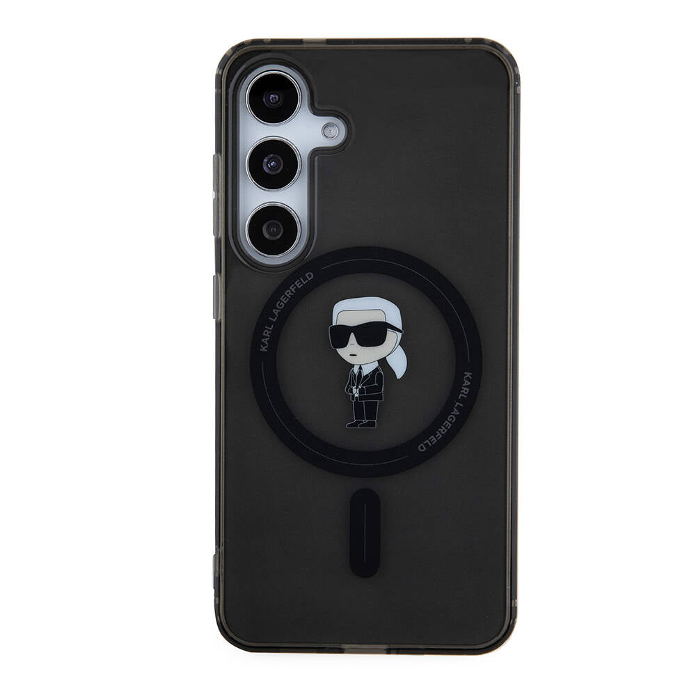 Karl Lagerfeld Galaxy S24 Orjinal Lisanslı M-safe Şarj Özellikli Karl Head IML Baskılı Kılıf Karl Lagerfeld Galaxy S24 Orjinal Lisanslı M-safe Şarj Özellikli Karl Head IML Baskılı Kılıf